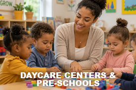 Daycare Centers & Pre-Schools